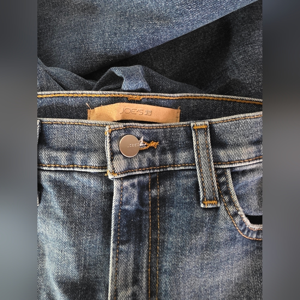 Joe's Jeans Bailey Pieced High Waisted Women's Flared Blue Jeans Size 28 - Picture 9 of 11